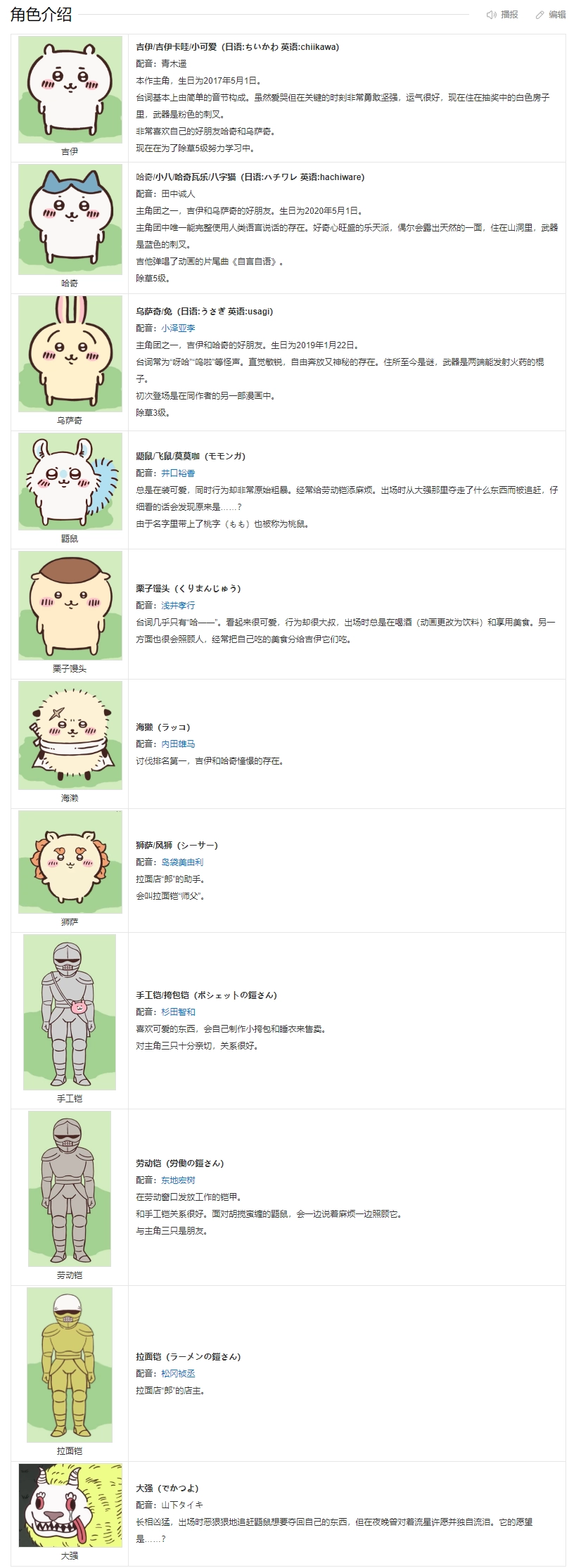 吉伊卡哇(chiikawa手游)