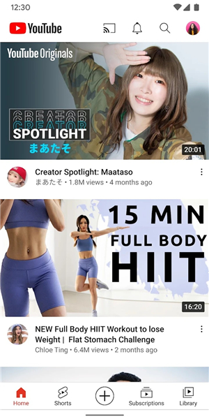 youtube油管app截图1
