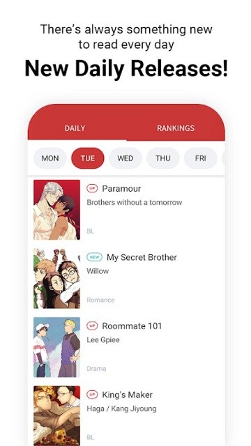 lezhincomics汉化版截图2