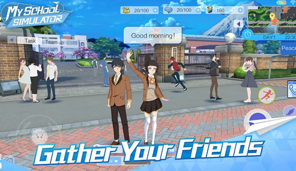 青春校园模拟器截图1