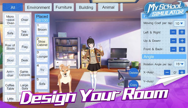 青春校园模拟器截图4