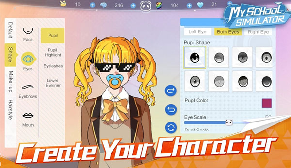 青春校园模拟器截图5