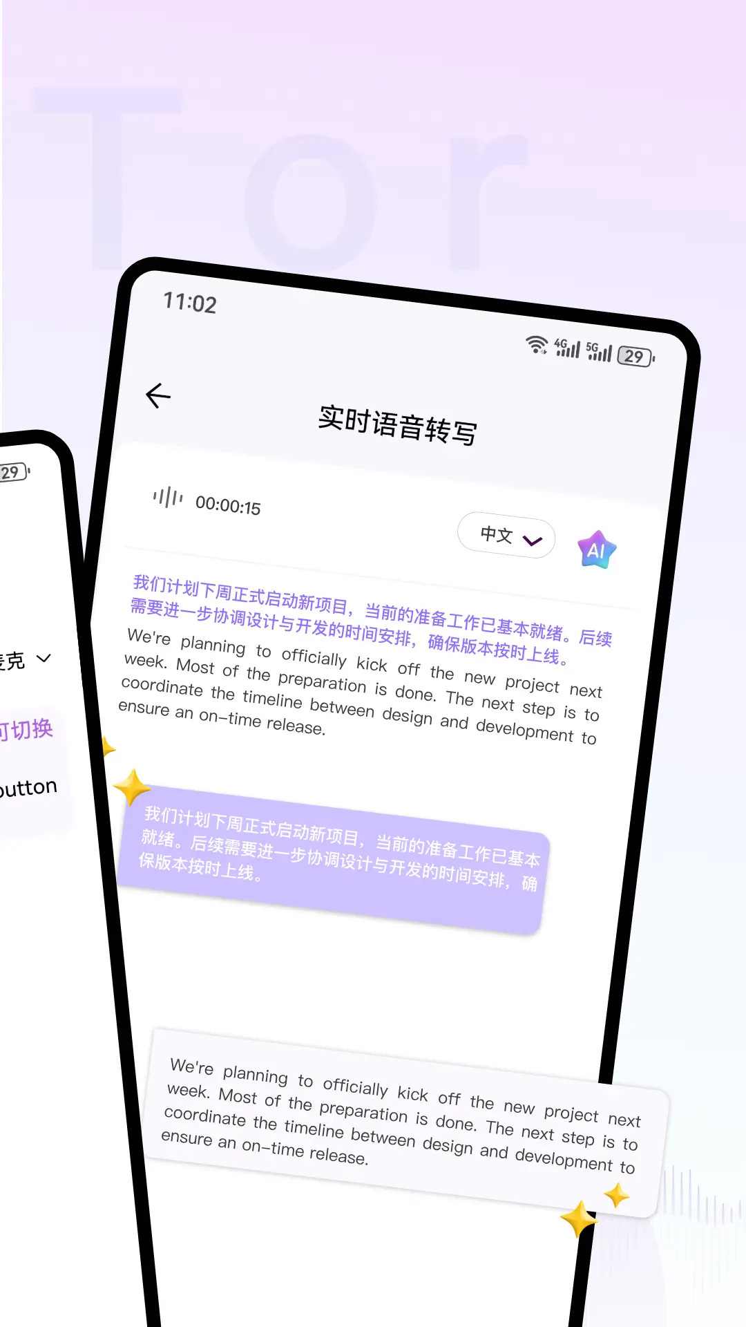 ViiTor实时翻译器截图1