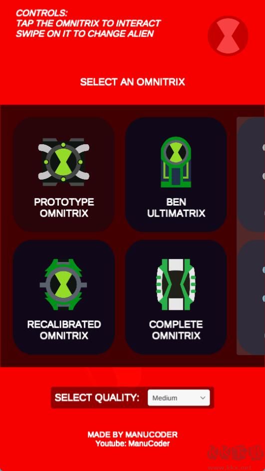 Omnitrix模拟器最新版截图4