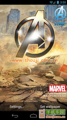 动态壁纸 复仇者联盟 Marvel Avengers Live Wallpaper v2.2截图1