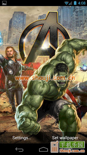 动态壁纸 复仇者联盟 Marvel Avengers Live Wallpaper v2.2截图3