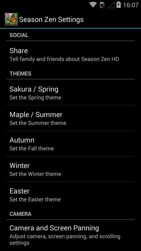 动态壁纸Season Zen HD软件手机版截图2