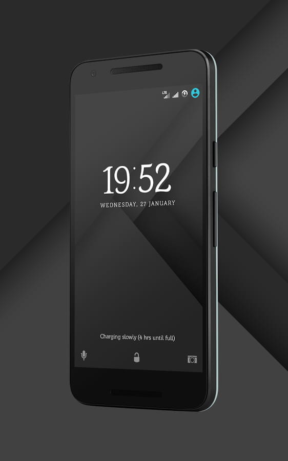 Sense Black/Orange cm13 theme v1.15截图3