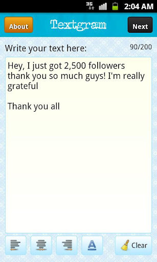 文字涂鸦工具 Textgram  v3.4.6截图2