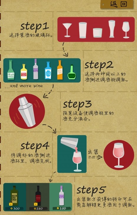 小小调酒师游戏安卓版 v1.0截图3