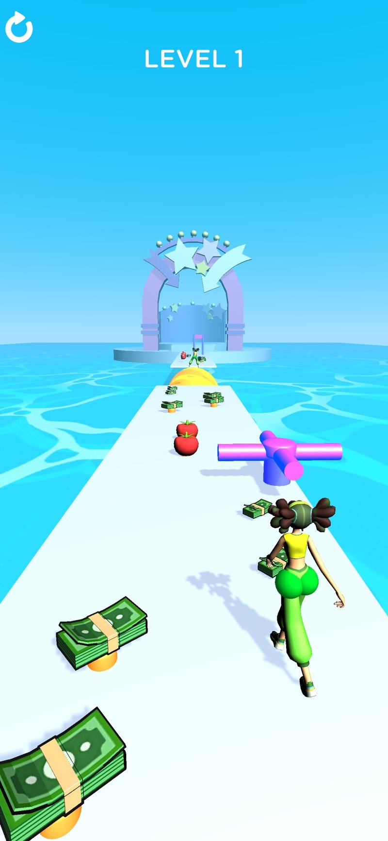 有钱的奔跑者3D游戏免费版 v1.0截图3