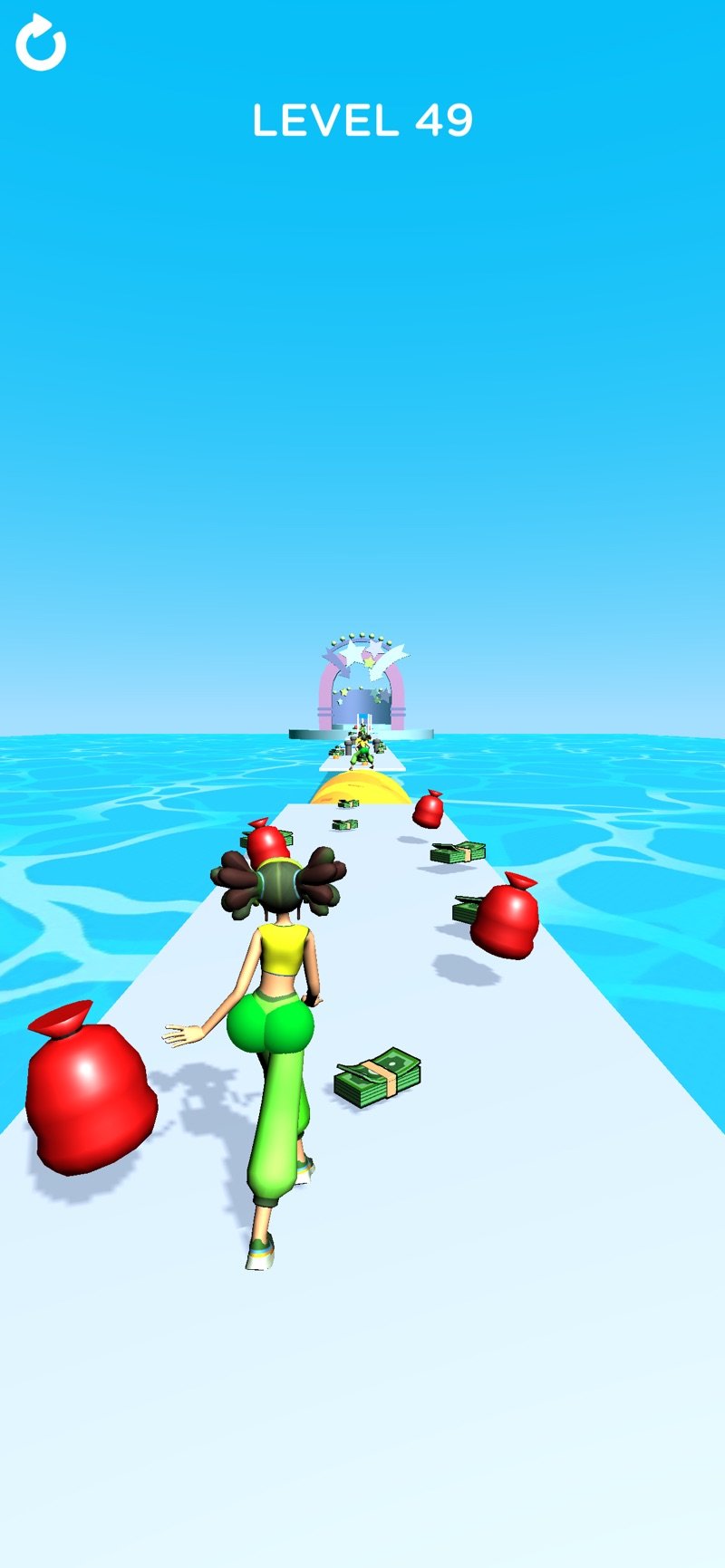 有钱的奔跑者3D游戏免费版 v1.0截图1