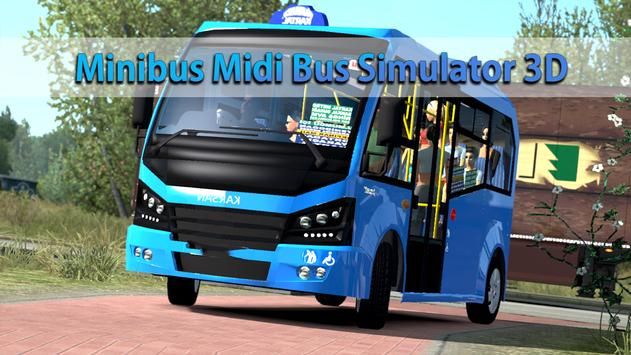 中巴小巴模拟器游戏最新安卓版（Minibus Midi Bus Simulator 3D）截图3