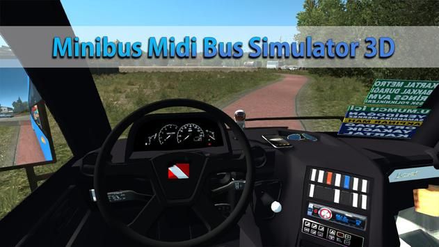 中巴小巴模拟器游戏最新安卓版（Minibus Midi Bus Simulator 3D）截图1
