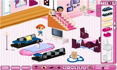装扮公主的娃娃屋游戏最新安卓版（Doll House design and decorating）截图3