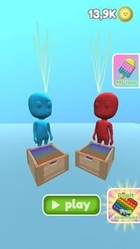 指尖挑战3D游戏安卓版（Fidget Challenge 3D! paper rock scissors）截图1