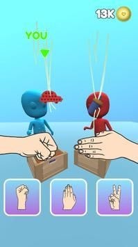 指尖挑战3D游戏安卓版（Fidget Challenge 3D! paper rock scissors）截图3