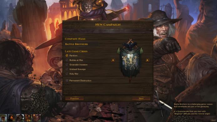 战场兄弟血肉和信仰游戏官方版（Of Flesh and Faith）截图1