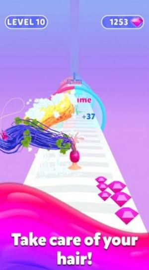 头发旋转跑酷游戏手机版截图1