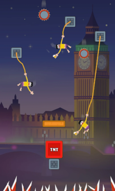 掉落男孩绳索救援免2025手机版（Fall Boys）截图1