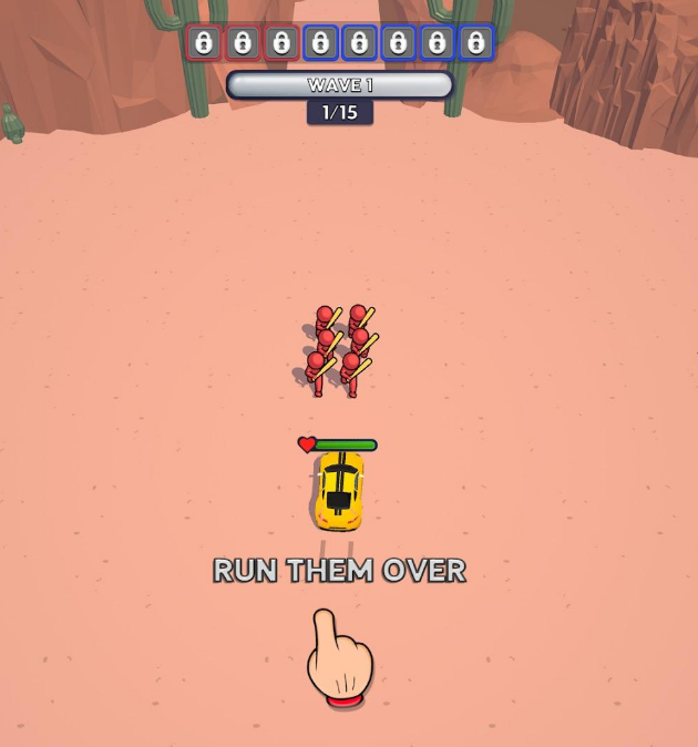 开车撞暴徒游戏手机版(Drive or Die)截图5