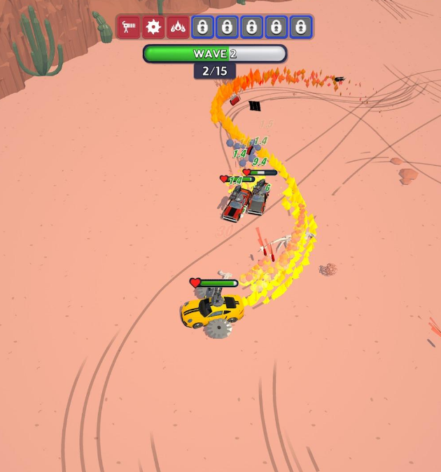 开车撞暴徒游戏手机版(Drive or Die)截图2