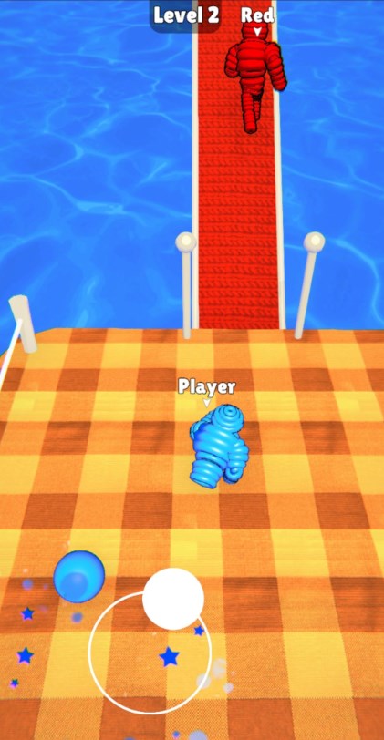 绳人竞赛游戏安卓版（RopeManRace3D）截图2