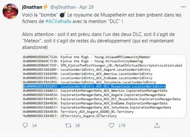 刺客信条英灵殿九大世界补全？新地图穆斯贝海姆曝光。