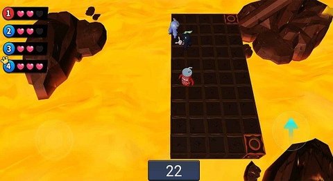 迷你躲避雪球跑酷游戏下载安卓版截图1