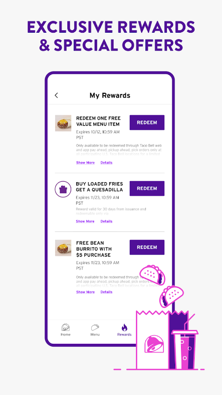 Taco Bell app官方版截图4