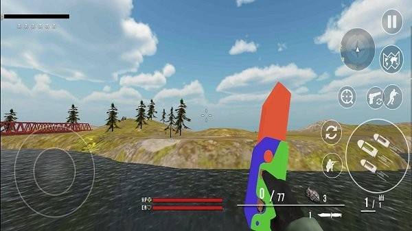 全民跳伞吃鸡大战游戏手机版截图1